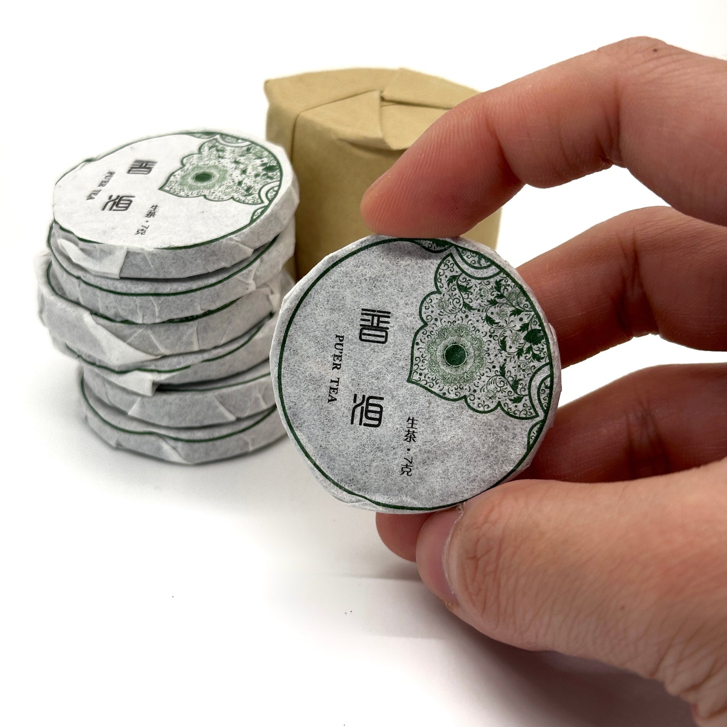 2023 Menghai Mini Raw Puerh Cake – Xishuangbanna, Yunnan