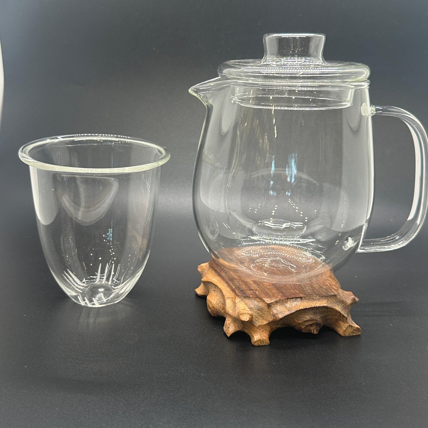 500ml Glass Teapot with Glass Strainer
