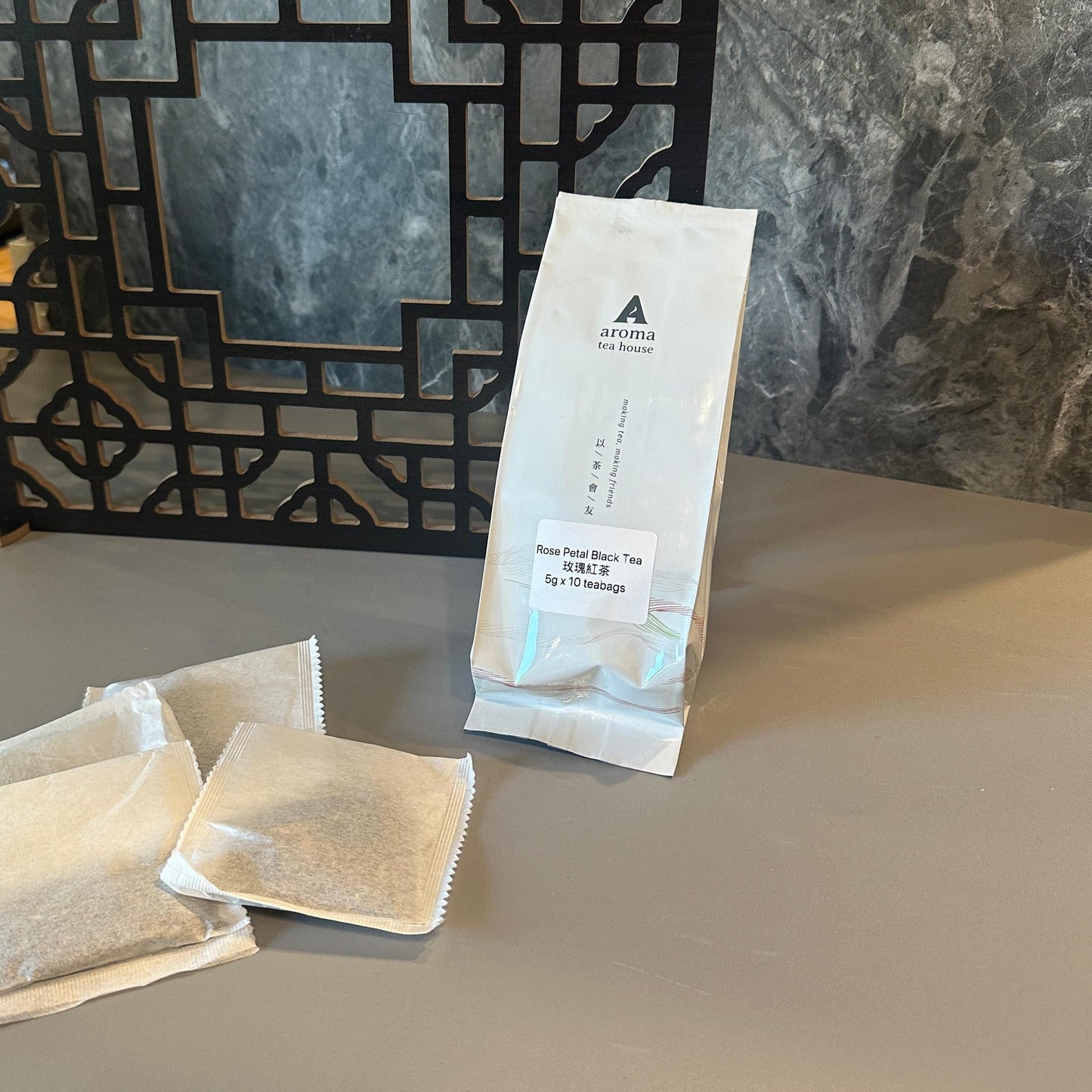 Rose Petal Black Tea Teabags