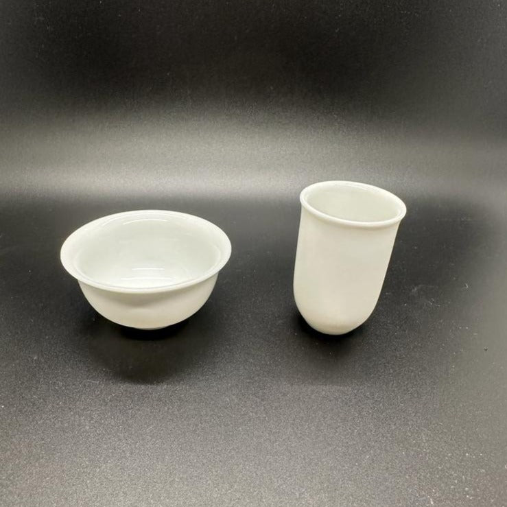 White Cup Set With Aroma Cup