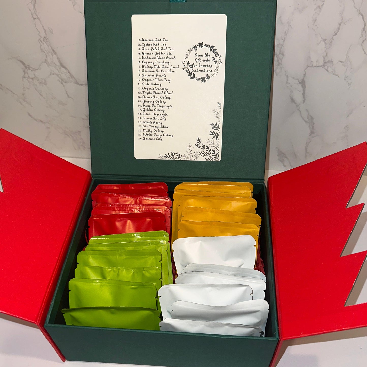 🎄 Christmas Tea Gift Box - 24 Premium Teas