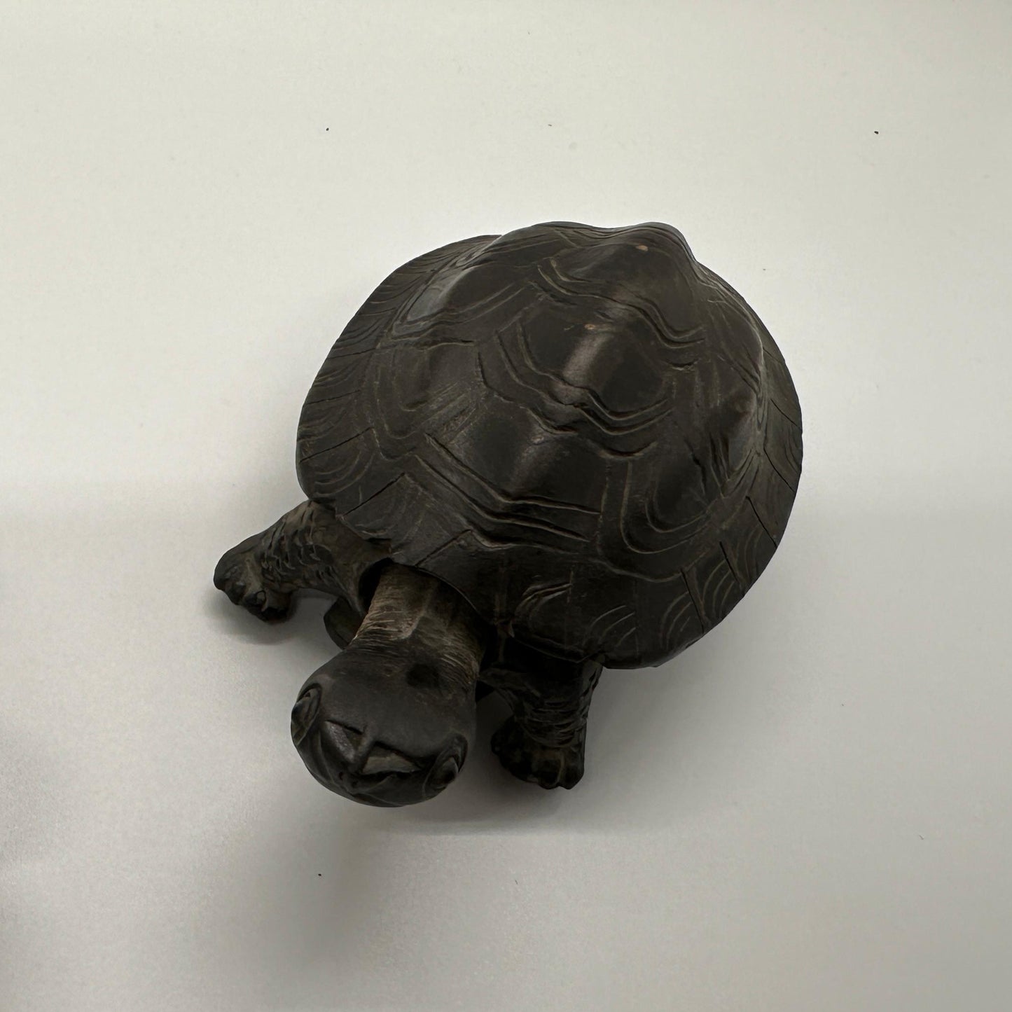 Clay tea pets - dark turtle